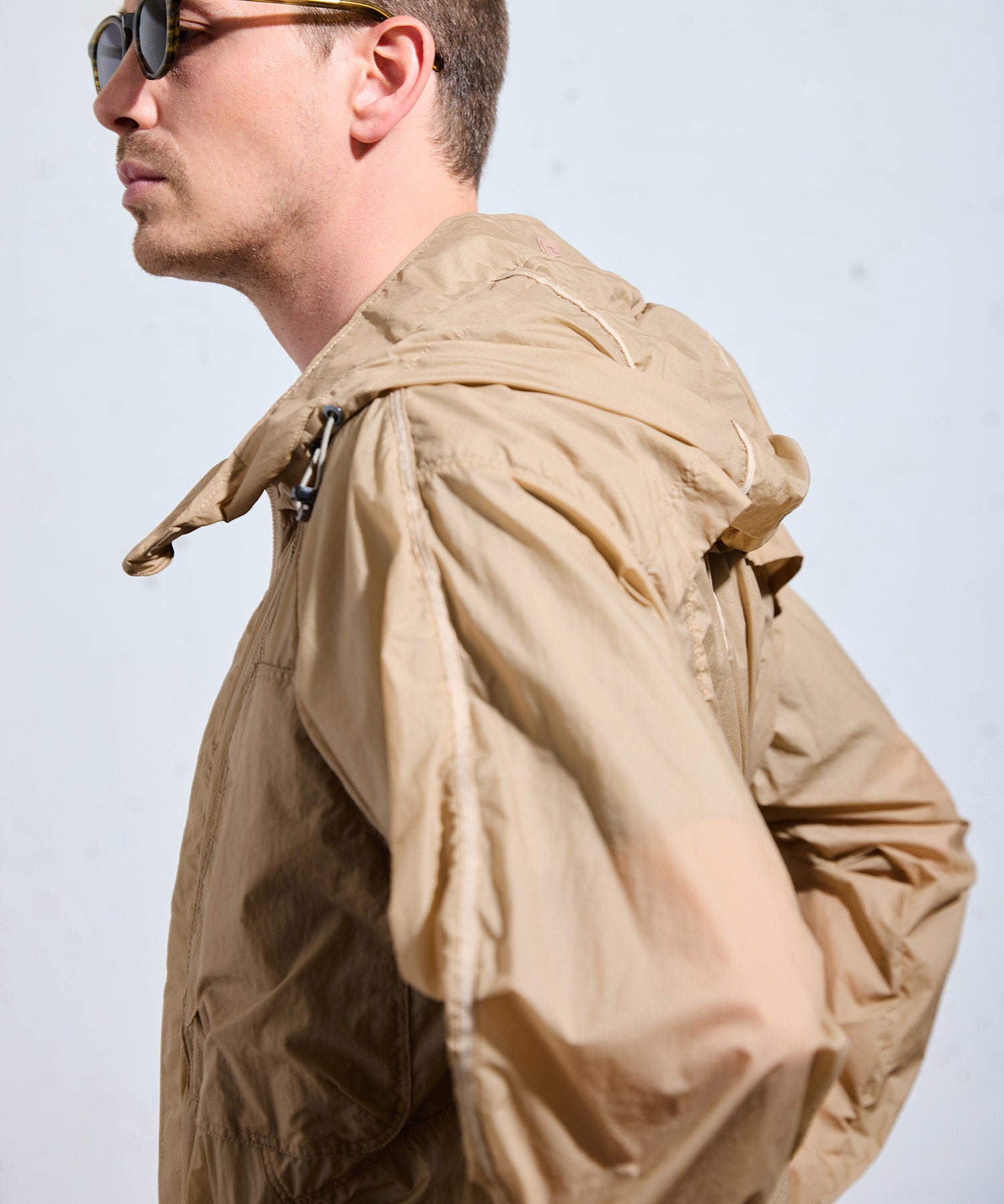 メンズ ファッション ラグジュアリースポーツ ショートコート 軽量